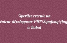 Ingénieur développeur PHP/Symfony/Angular