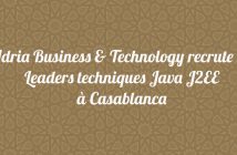 Adria Business & Technology recrute un Leaders techniques Java J2EE à Casablanca